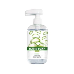hand soap with pump